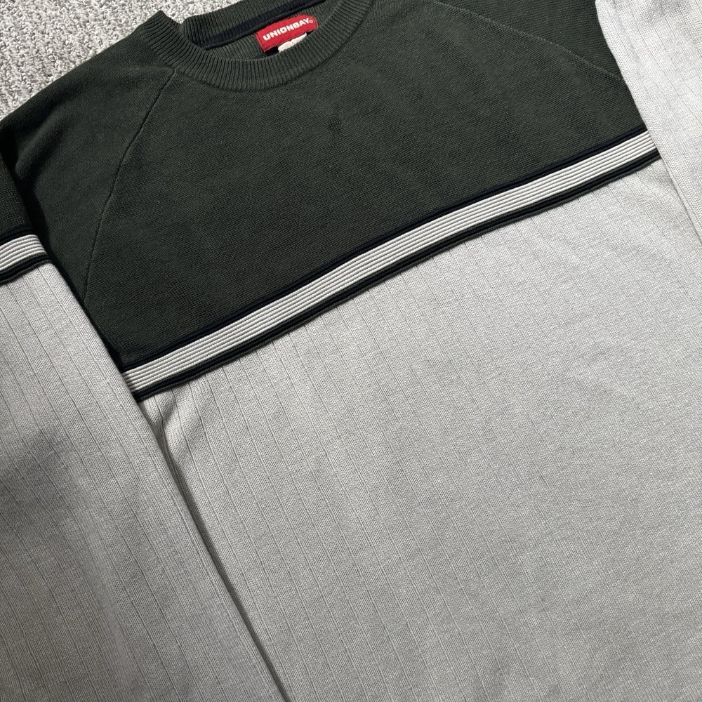 UNIONBAY Sweater Mens Large‎ Skate Color Block 90's Vintage Made in Australia